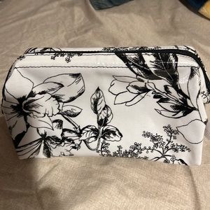White House Black Market Floral Makeup Bag NWT